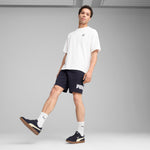 Puma essentials big no. 1 logo 10" shorts in black - Model Shot 03
