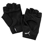 Puma TR ESS cut fingered viol in black and gray violet - Front View