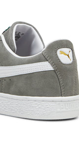 Puma suede classic sneakers in cast iron and white - Back View