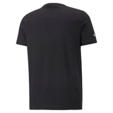Puma mercedes-amg petronas motorsport f1 logo tee men in black - Back View