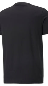 Puma mercedes-amg petronas motorsport f1 logo tee men in black - Back View