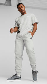 Puma smash 3.0 buck sneakers in black - Model Shot 02