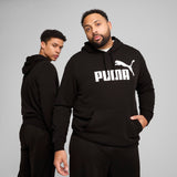 Puma essentials no. 1 logo hoodie in black - Model Shot 01