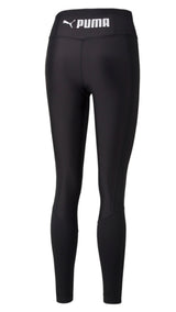 Puma training fit eversculpt high waist tights in black - Back View