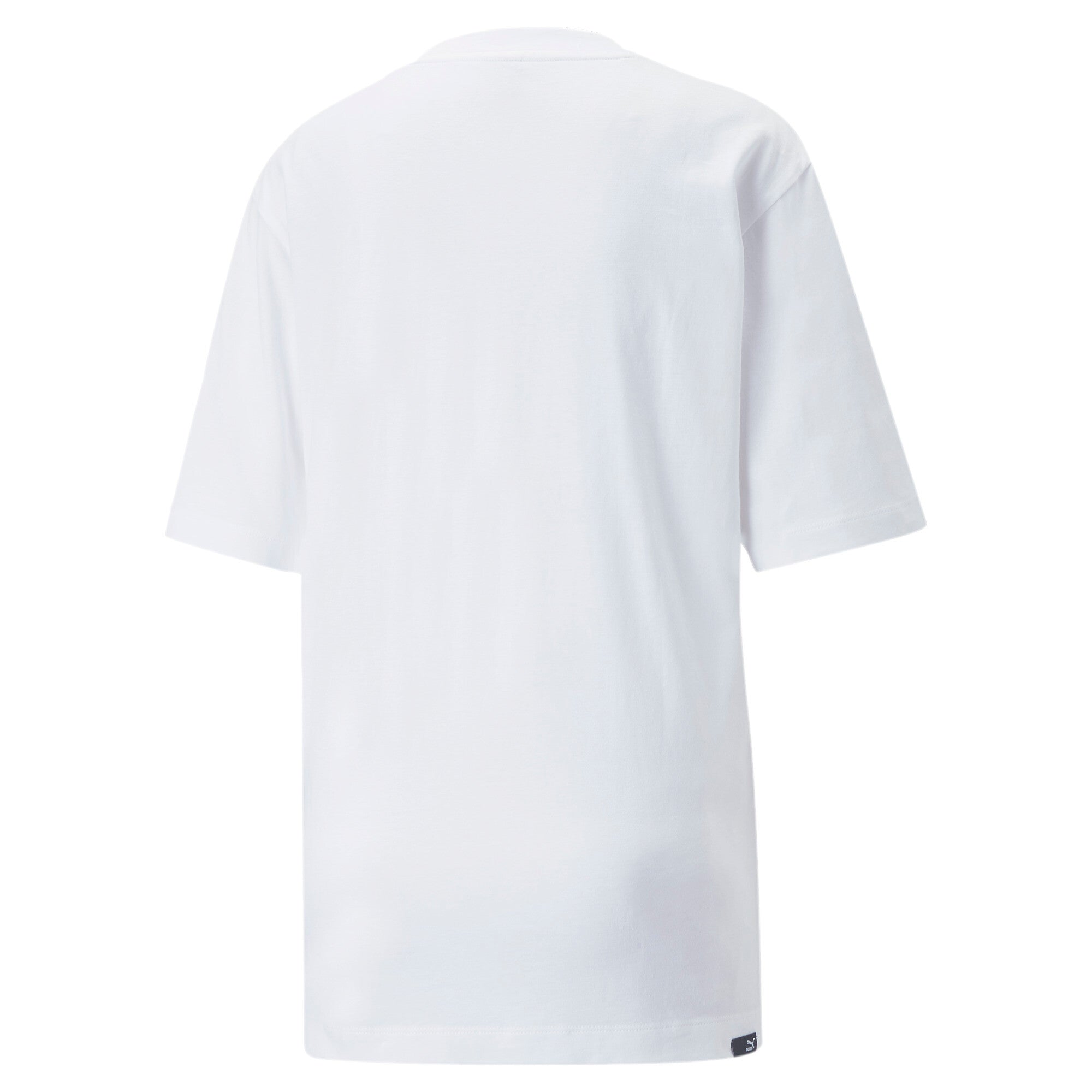 Puma brand love relaxed tee women in white - Back View