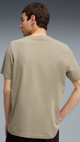 PUMA ESSENTIALS tape tee - lux army
