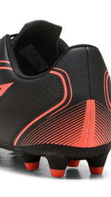 Puma football vitoria fg/ag boots in black - Back View