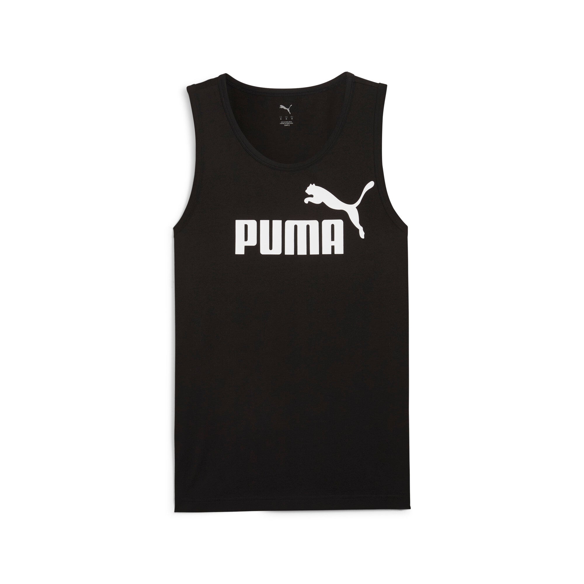 PUMA ESSENTIALS no. 1 logo tank - black