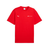 Puma F1® ESS+ relaxed graphic tee in black - Front View