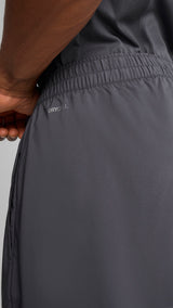Puma train all day big logo woven pants in galactic gray - Model Shot 02