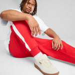 Puma T7 always on track pants in for all time red - Model Shot 02