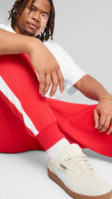 Puma T7 always on track pants in for all time red - Model Shot 02