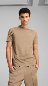 Puma T7 tee in totally taupe - Model Shot 01