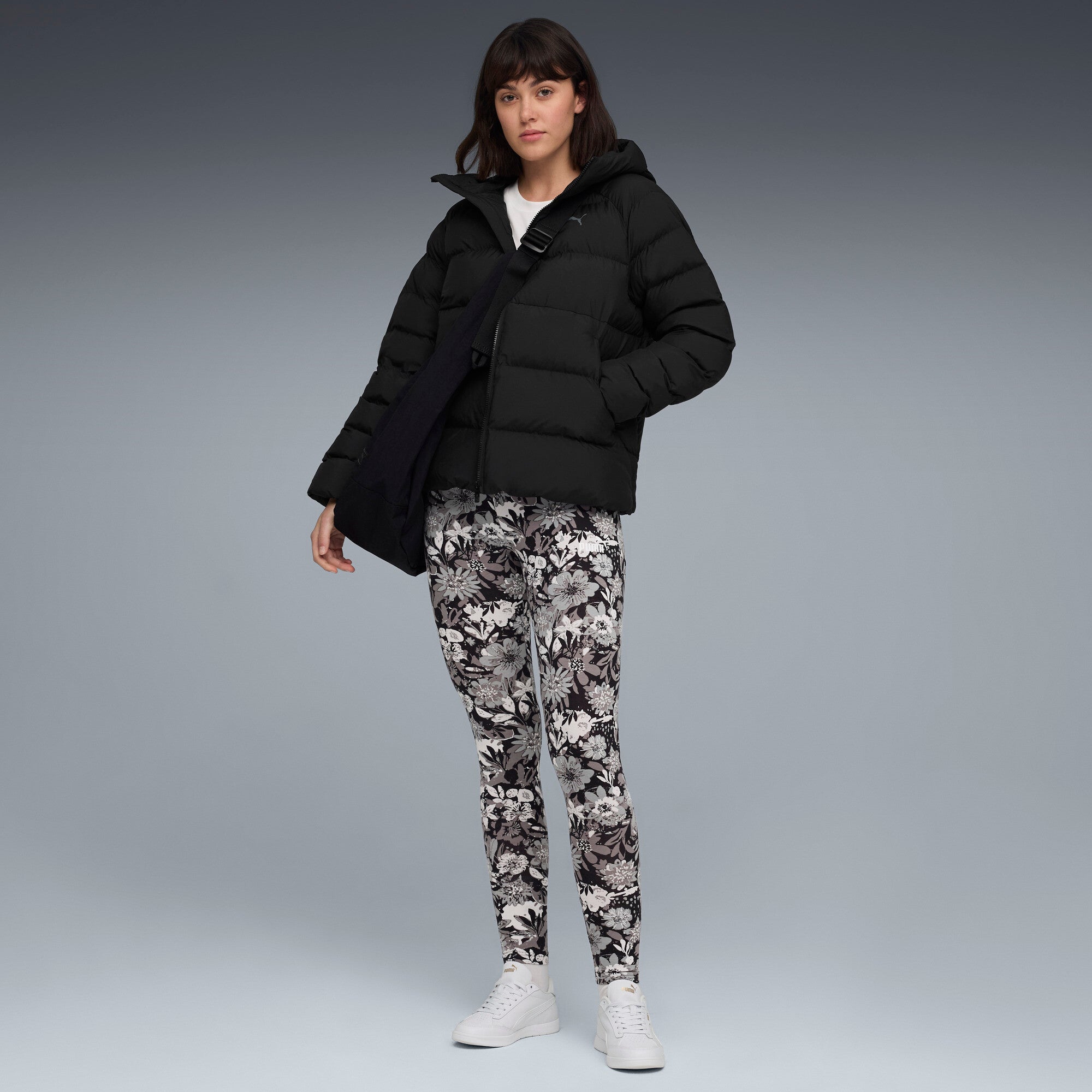 PUMA ESSENTIALS nature 2.0 leggings - black