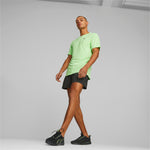 Puma run favourite short sleeve running tee men in green - Model Shot 02