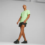 Puma run favourite short sleeve running tee men in green - Model Shot 02
