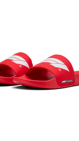 Puma swimming formula 1® leadcat 2.0 logo slides in black - Front View