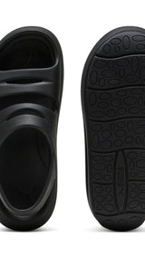 Puma flatter sandals in black - Side View 02