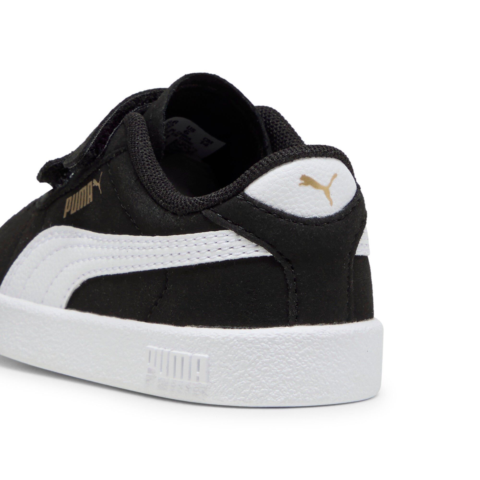 Puma club ii sneakers toddler in black - Back View