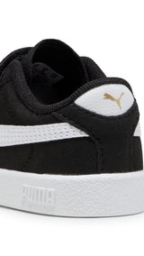 Puma club ii sneakers toddler in black - Back View