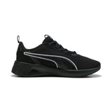 Puma Softride harli running shoes in black and cool weather - Side View 03