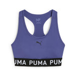 Puma 4keeps elastic bra in blue crystal - Front View