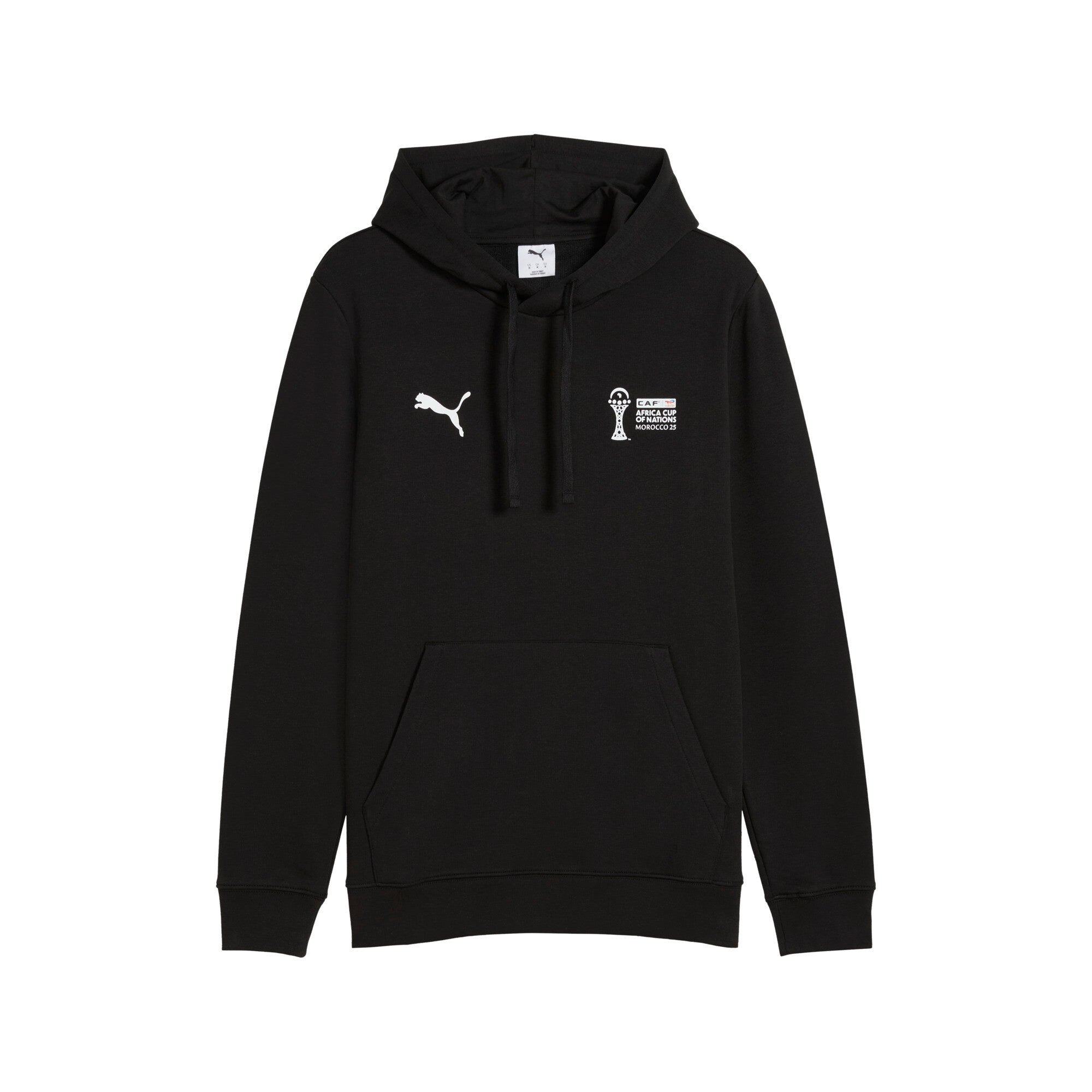 PUMA TotalEnergies CAF Africa Cup of Nations 2025 trophy hoodie in black - Front View