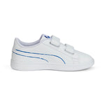 Puma smash v2 home school sneakers kids in white - Side View 03