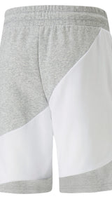 Puma power cat shorts in gray - Back View