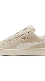 Puma suede XL sneakers in alpine snow and warm white - Side View 01