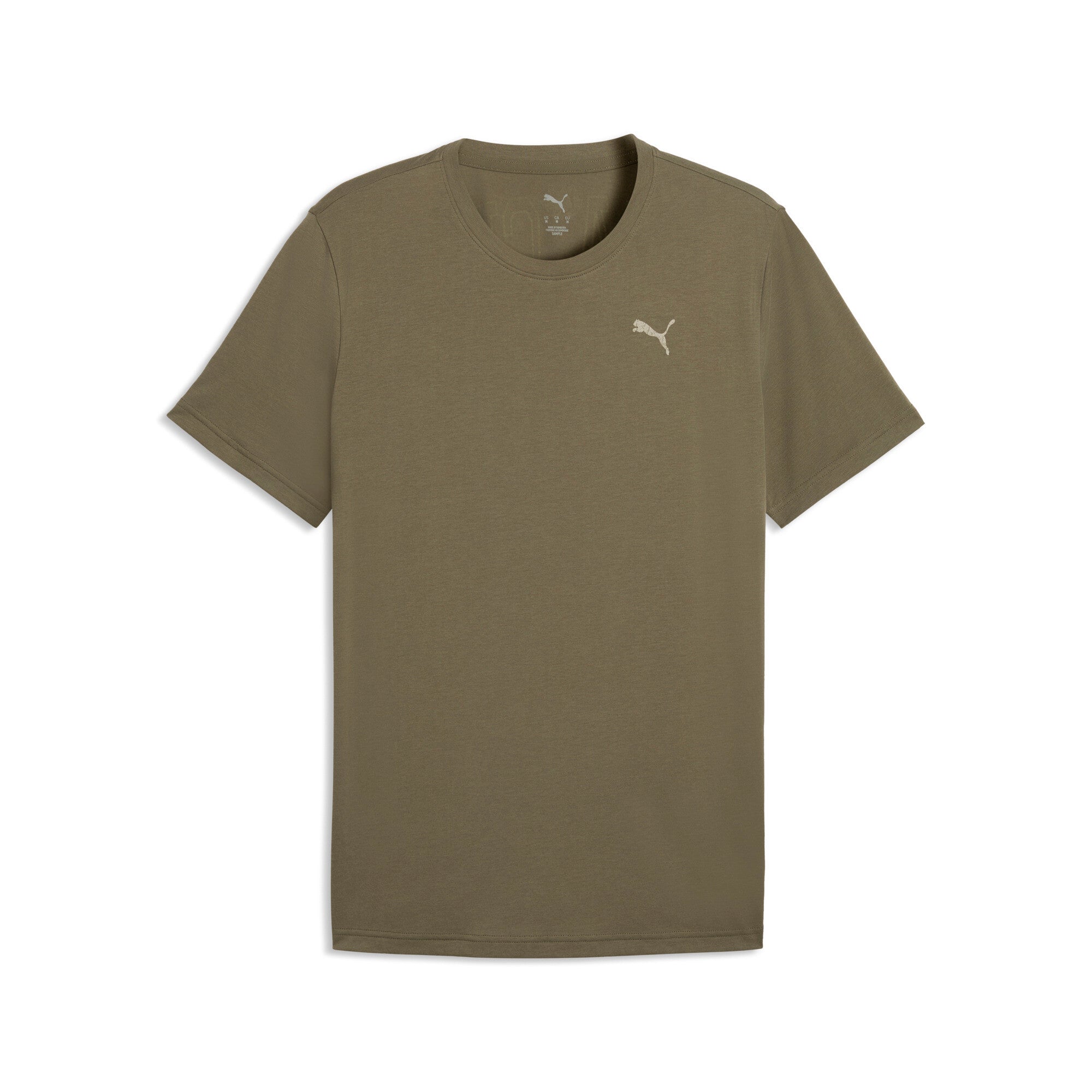 PUMA graphics training tee men (528530) in loden green