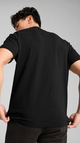 PUMA ESSENTIALS tape tee - black