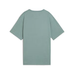 Puma class relaxed tee in green moon - Back View