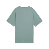 Puma class relaxed tee in green moon - Back View