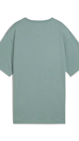 Puma class relaxed tee in green moon - Back View