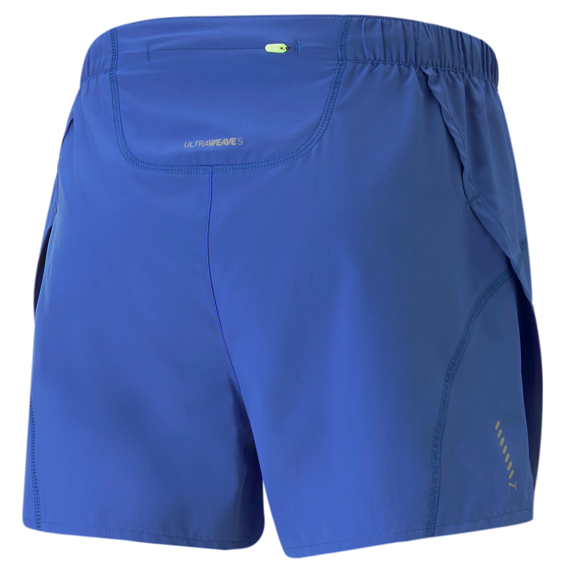 Puma running run ultraweave 3" shorts in black - Back View