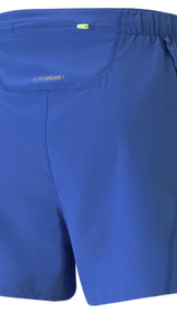 Puma running run ultraweave 3" shorts in black - Back View