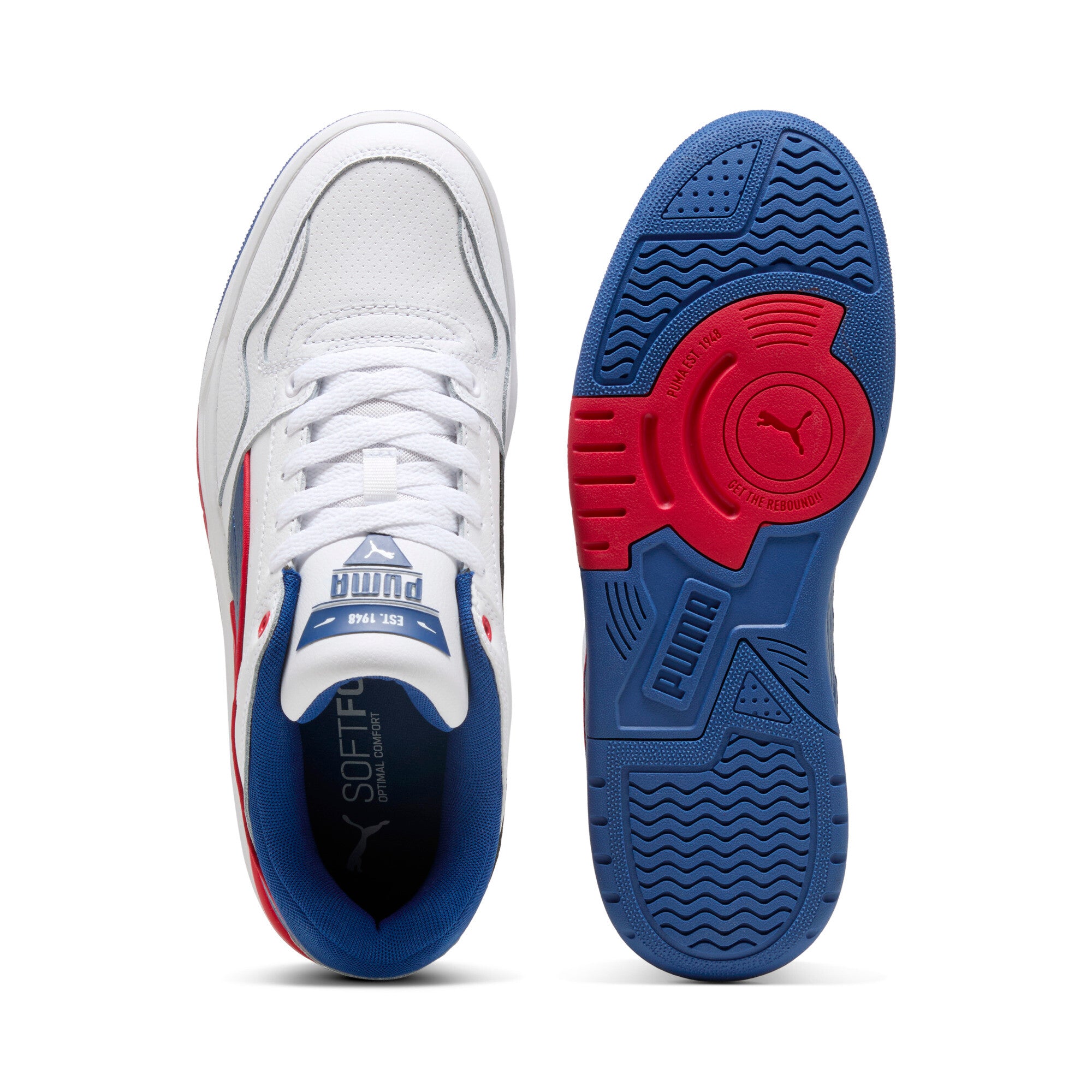 Puma rebound retro sneakers in retro for all time red and clyde roy - Side View 02