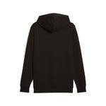 Puma essentials no. 1 logo hoodie in black - Back View