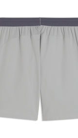 PUMA PWRTRAIN training shorts men in gray echo — back view
