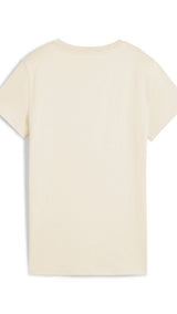 Puma ESS elevated tee in no dye - Back View