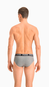 Puma basic briefs 2 pack in 19 - Model Shot 03