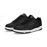 Puma rbd game low sneakers youth in black - Front View