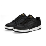 Puma rbd game low sneakers youth in black - Front View