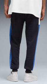 PUMA ESSENTIALS block sweatpants - new navy