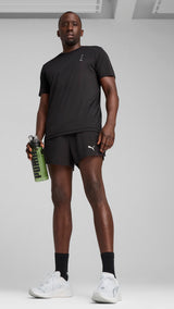 Puma graphic running tee in black - Model Shot 03