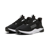 Puma ftr wave running shoes in black - Front View