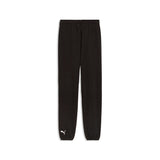 PUMA graphics training jogger pants men in black — back view