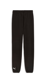 PUMA graphics training jogger pants men in black — back view