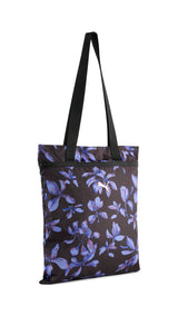 PUMA pop tote in black and purple